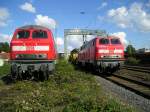 218 139 und 218 249 in Paderborn