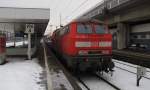 DB 218 449-7 mit dem RE 15530 von Frankfurt (M) Hbf nach Glauburg-Stockheim, in Frankfurt (M) West; 22.12.2010

