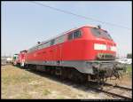 Eisenbahnmuseum Koblenz: DB 218 217 (21.05.2011)