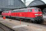 218 478-6 & 218 498-4 in Frankfurt(M) Hbf am 20.07.2011