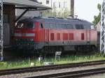 Im nchsten Fahrplan 2011/2012 soll der Lokwechsel,fr den Urlaubsexpress nach Usedom,nicht mehr in Stralsund statt finden,so soll dann in Zssow umgespannt werden.Am 24.September 2011 stand die 218 397 von DB Autozug Niebll am Gterboden von Stralsund.