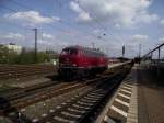 218 387-9 verlsst Hanau Hbf am 29.04.13