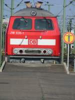 218 838 abgestellt Hannover Hbf am 17.