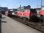 218 175 und 184 am 18.03.2003 in HH Altona.