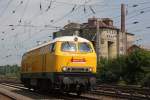 DBG/Bahnbaugruppe 218 287 am 12.7.13 als Tfzf in Verden (Aller).