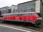 DB Fernverkehr 218 824-1 am 13.02.16 in Stuttgart Hbf