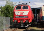 218 402-6 im DB Museum Koblenz 16.6.18