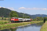 218 191-5 und 218 484-4 mit dem Bauz 91749 (St.Georgen(Schwarzw)-Offenburg) bei Haslach 18.5.20