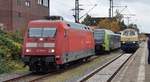 Bf. Itzehoe am 26.10.2020 Lokwechsel am IC