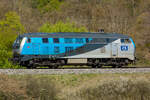 Alte Bekannte 218 308 im Altmühltal am 24.4.26.