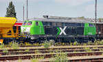 218 249-1 Diesellokomotive von Aixrail im Bf Euskirchen - 23.06.2026