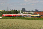 218 460  Conny  der WFB mit dem RB59 Ersatzzug zwischen Dortmund Hörde und Aplerbeck am 20.06.2020
