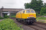 Lokomotive 218 304-4 am 17.06.2020 in Bottrop.