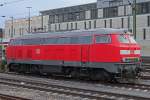 218 812 stand am 15.2.14 in Hannover Hbf abgestellt.