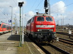 Am 24.03.2016 kam die 218 390-3 von der MEG aus Richtung Magdeburg nach Stendal .