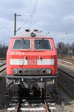 HANNOVER, 19.03.2016, 218 830-8 in Hannover Hbf