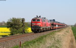 218 345-7 und 218 366-3 mit dem AS 1444 (Niebüll-Westerland(Sylt)) bei Lehnshallig 8.5.16