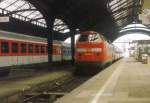 219 026-2 mit RB17706 nach Bischofswerda in Grlitz. Bild von Sept. 1999. (eingescannt)