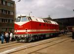 BR 219 061  DBAG Cargo Werk Chemnitz im April 1992
