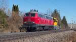 DB V 169 001 (in privater Hand) in Freilassing, am 27. Februar 2026.
