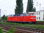 BR 219 084-1 am 3.Mai 2009 in Magdeburg Rothensee  (13.47 Uhr)

Es wurde ein Messwagen angehngt bevor es weiter Richtung Sachsen ging..