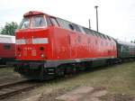 Am 29.5.11 stand die 219 084-1 der DB Regio Erfurt im BW Weimar.