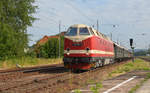 Am 22.06.19 musste 119 158 mit dem Sonderzug nach Sonneberg im Bahnhof Jena-Göschwitz auf die Weiterfahrt warten.