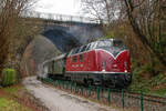 V200 033 in Witten Bommern, am 08.12.2018.