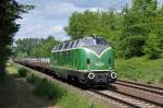 220 053-3 der Brohltalbahn aufgenommen bei Unkel am 13/05/2011.