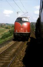 220 004  Strecke Lauda - Wrzburg  10.05.75