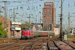 V 200 116 fuhr mit dem AKE-Sonderzug am 07.06.2014 in den Kölner Hbf ein und fuhr weiter mit 41 360 nach Rüdesheim.