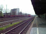 V 200 062 fhrt 1967 mit Personenzug in Stuttgart Hbf.