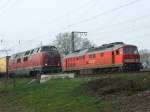 221 122 und 232 230 in Duisburg Neudorf