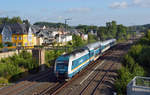 Am Morgen des 18.06.18 führte 223 064 einen Alex von Hof nach München bis Regensburg. Hier hat der Zug bereits Oberkotzau passiert und ist nun auf dem Weg Richtung Marktredwitz.
