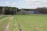 ER20-001 mit dem ALX 84104 von Hof Hbf nach München Hbf bei Oberteich, 14.04.2018