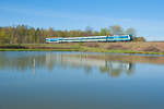 ALX 79853 von München Hbf nach Hof Hbf kurz vor Wiesau, 22.04.2019