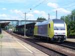 ER 20-009 fuhr am 13.Juli 2007 als Lokfahrt durch den Bahnhof Gppingen.