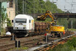 223 154 bei Gleisarbeiten in Bonn Beuel am 16.05.2020