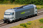 Der Railadventure  Waschbär  2016 902 solo am 6.8.2026 bei Hagenacker.
