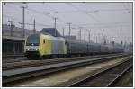 Ankunft des IGE Sonderzuges D 16111 aus Hersbruck in Attnang-Puchheim am 5.1.2008.