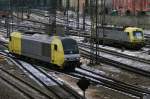 ER 20 004 und ES 64 P 001 am 22.11.2008 in Mnchen Hbf.