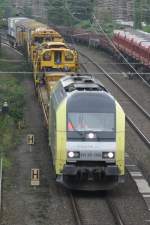 ER 20-006 vermietet an die Hessische Gterbahn durchfhrt am 24.9.08 Duisburg-Entenfang