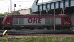 OHE 223 103 steht am 26.4.11 im Gbf Alte Sderelb