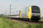ER20 011 mit NOB Garnitur rtg Westerland am 03.08.2011 bei Borsfleth