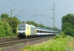 ER-20 011 ist mit einem NOB nach Westerland am 09.07.2012 bei Halstenbek