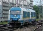 Eurorunner im Doppelpack gabs am 04.08.12 im Regensburger Hbf