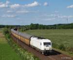 223 153 PCT bringt am 05.06.13 einen ARS Autologistiker von Cuxhaven nach Bremerhaven. Aufgenommen bei Ramelsloh.