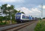 Am 06.08.13 gab es im Vogtland eine nicht alltgliche Container Bespannung.