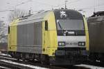 MRCE Dspolok ER20-004 am 24.2.13 abgestellt in Krefeld Hbf.