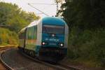 223 062 VBG mit SDZ in Michelau am 24.08.2013.